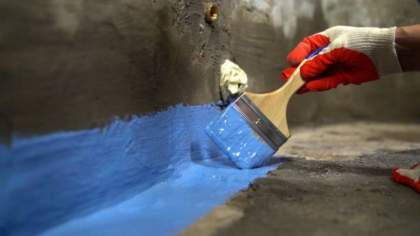Commercial Waterproofing project at a Pegram, TN business property by SJ Waterproofing Pros